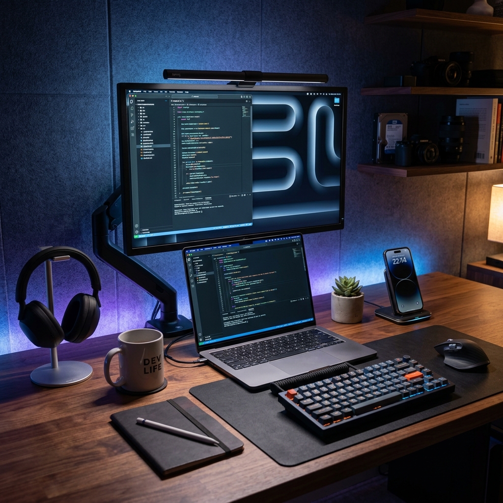 Premium Tech Workstation